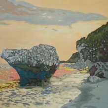 SECRET, akryl na plátne, 200x300 cm, 2011